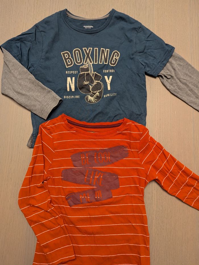 Lot de 6 T-shirts manches longues #6 ans - photo numéro 3