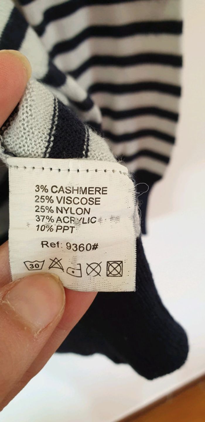 pull marinière cachemire - photo numéro 6