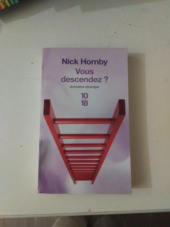 Livre Vois descendez ? - Nick Hornby