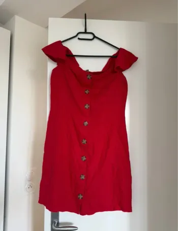 Jolie robe d’été rouge L/40