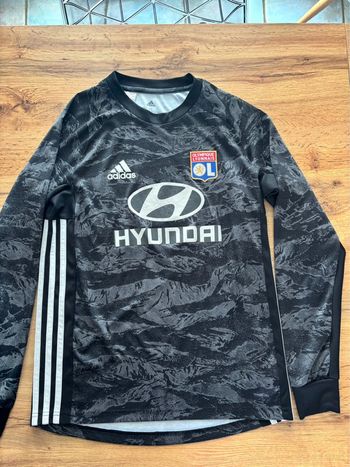 T-shirt foot olympique lyonnais gardien gris 13-14 ans