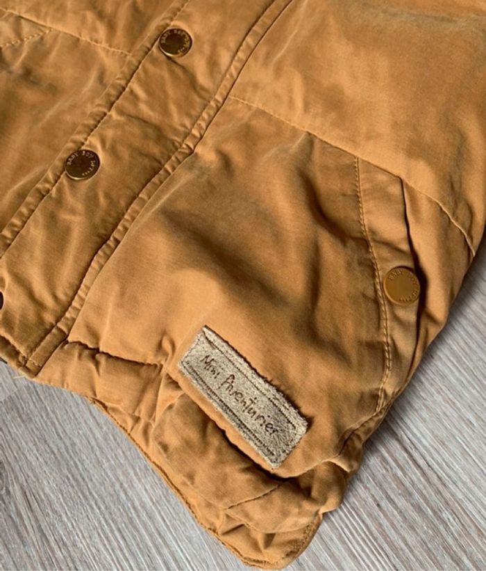 Manteau moutarde mini aventurier - photo numéro 2