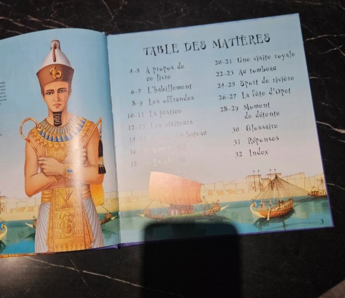 Un jour dans la vie d'un Pharaon 📚 - photo numéro 3