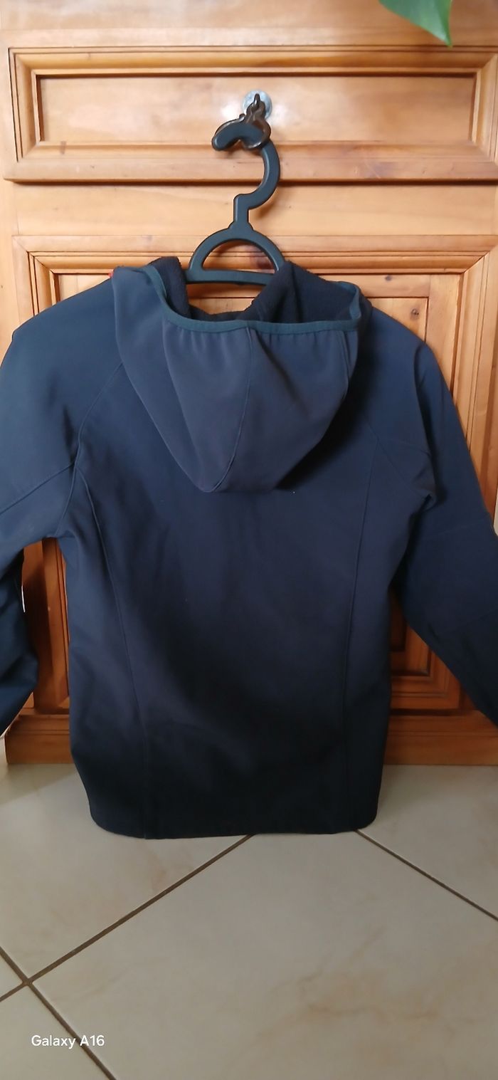 Veste softshel l coupe vent enfant 10/11 ans - photo numéro 2