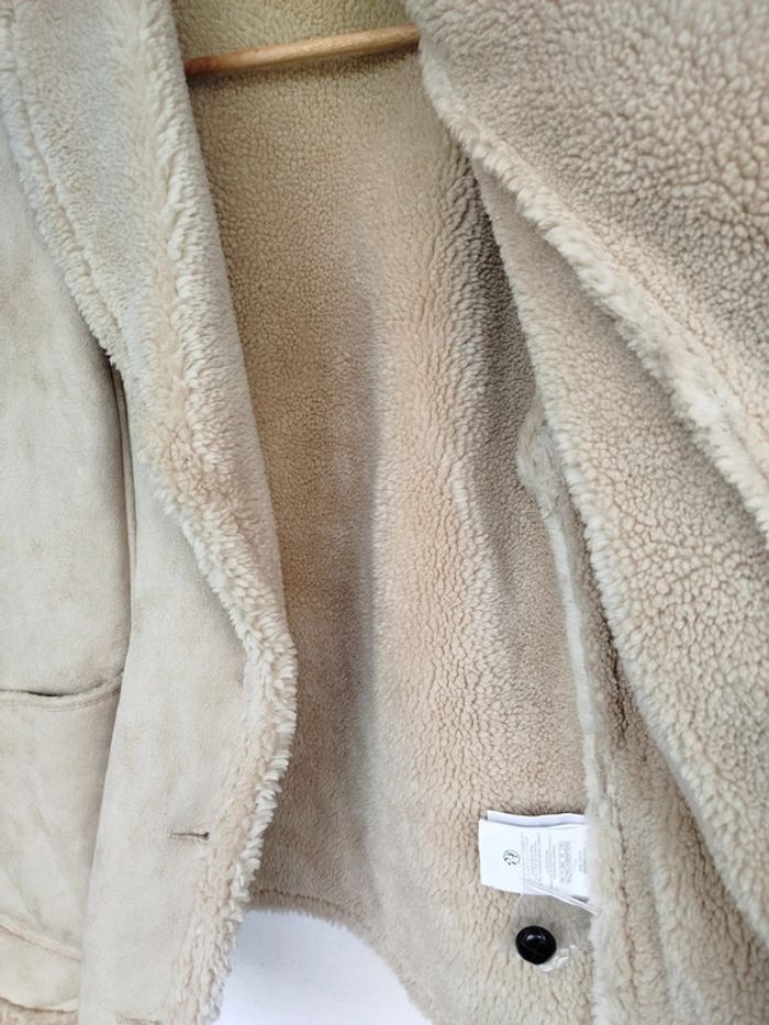 #manteau court #neuf #beige - photo numéro 3