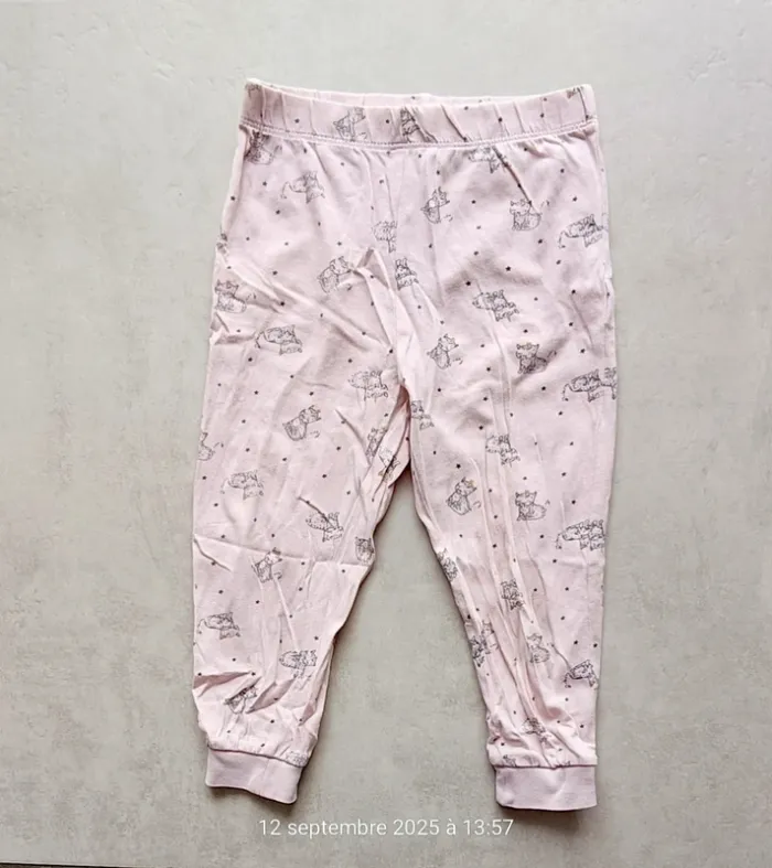 Pyjama 2 pièces léger fille - 3 ans - photo numéro 4