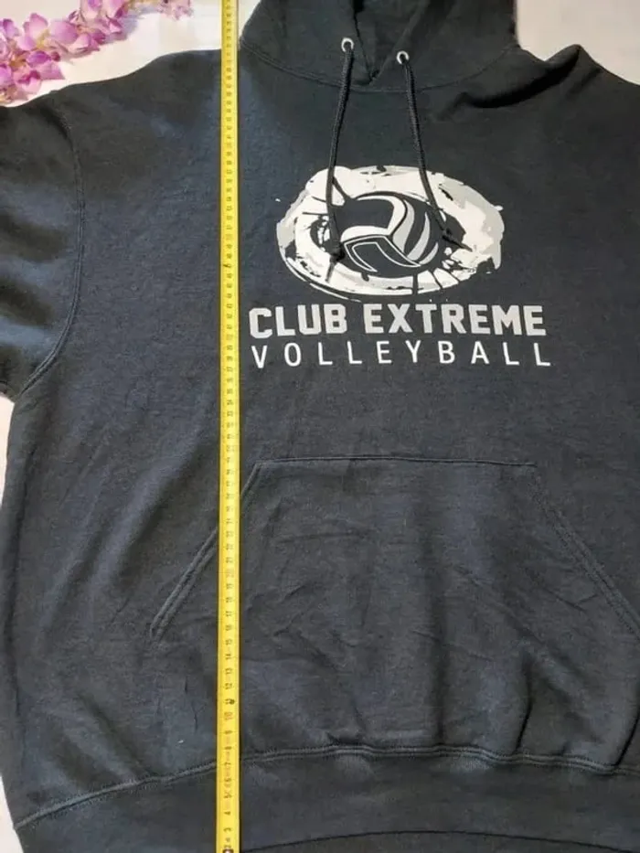 Sweat à capuche volley-ball mixte Taille XL - photo numéro 6