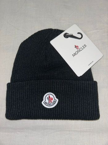 Bonnet Moncler noir