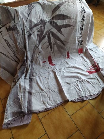 housse de couette 220/240 + 2 taies carrées