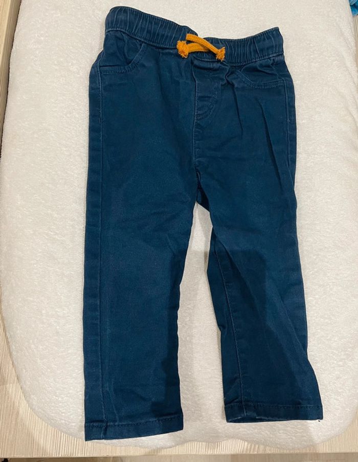 Pantalon avec cordon à la taille - 80 cm - photo numéro 3