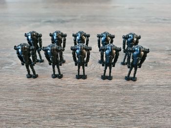 Figurines type lego 10 super droides de combats star wars