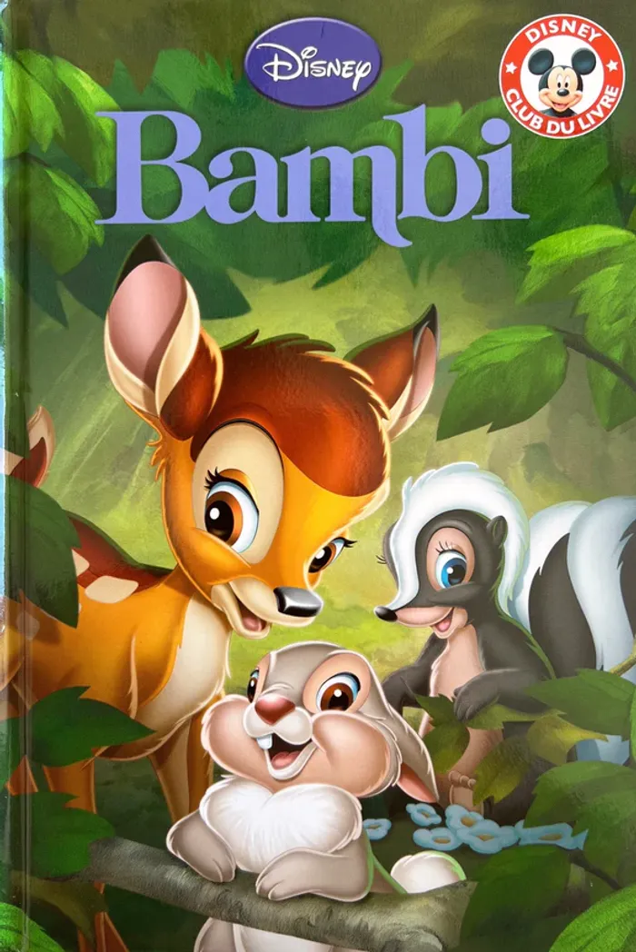 Livre Bambi Disney Club du Livre