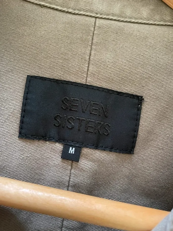 Chemise veste kaki seven sisters M - photo numéro 8