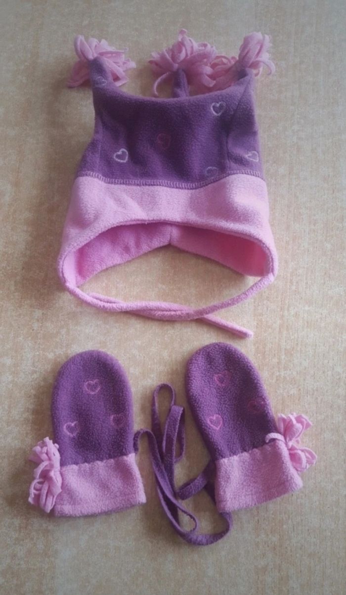 Bonnet et moufles