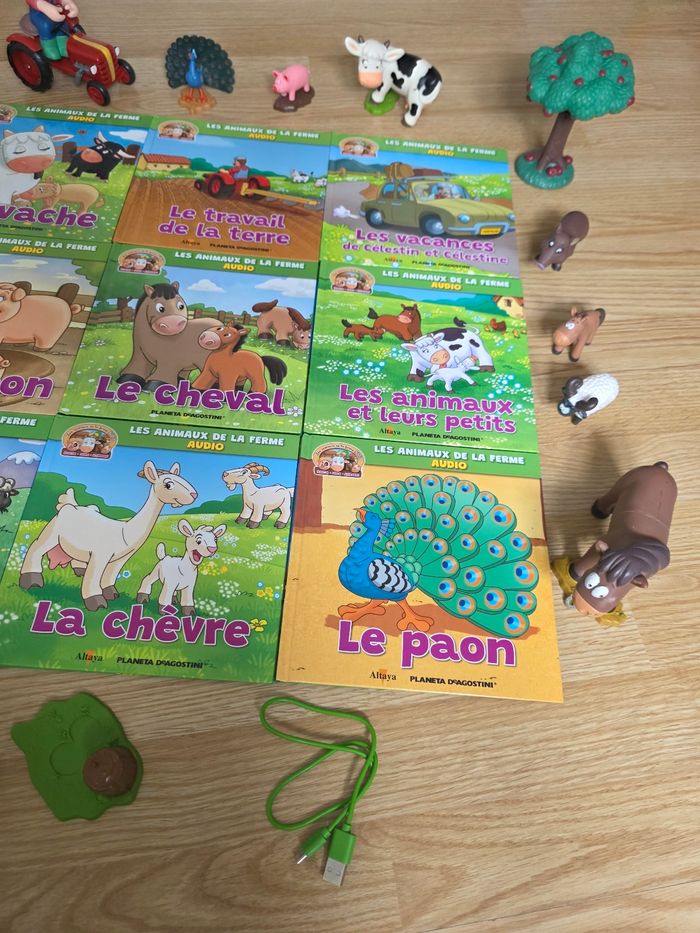 Lot de livres des animaux de la ferme - photo numéro 3