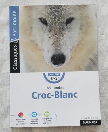 Livre Croc-blanc J. London