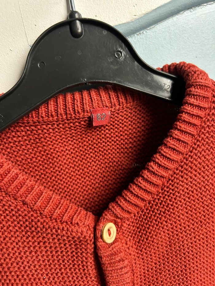 Combinaison maille Marron, 3 mois, zeeman - photo numéro 2