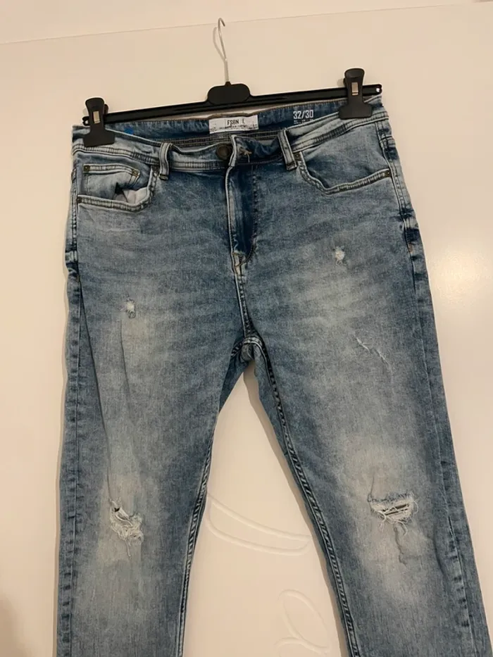jean fsbn déchiré taille w32/l30 (42) 👖 - photo numéro 2