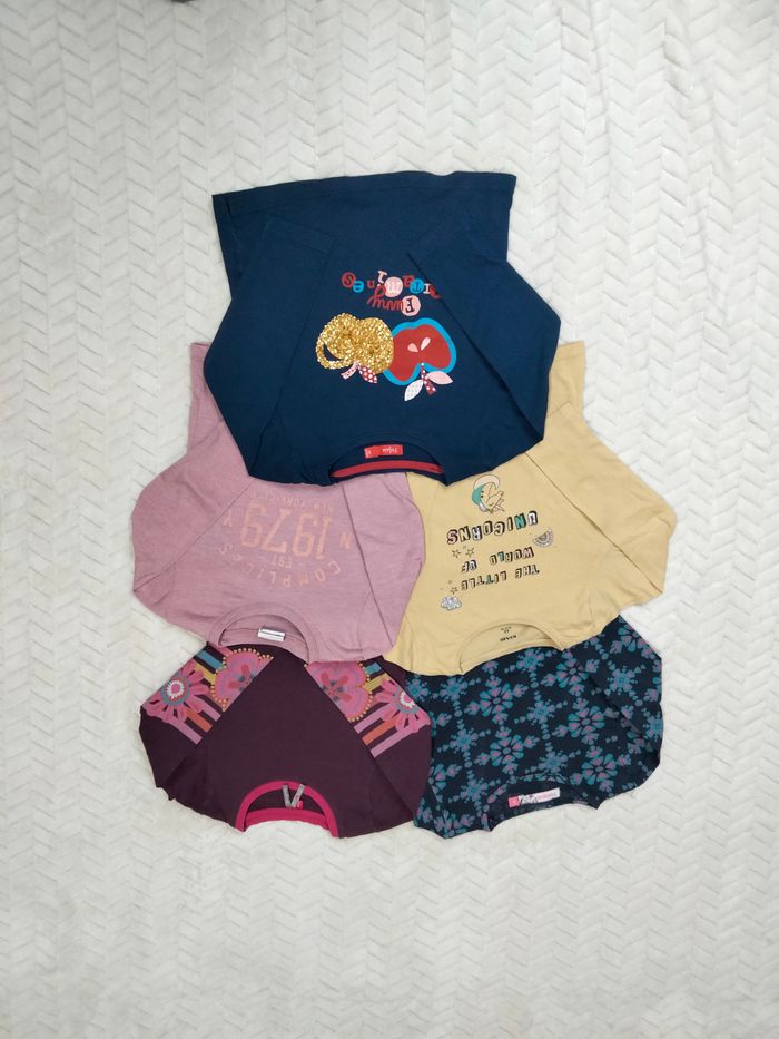 Lot de 5 T-shirts ML