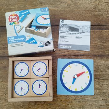 Boîte d'apprentissage "Heure"