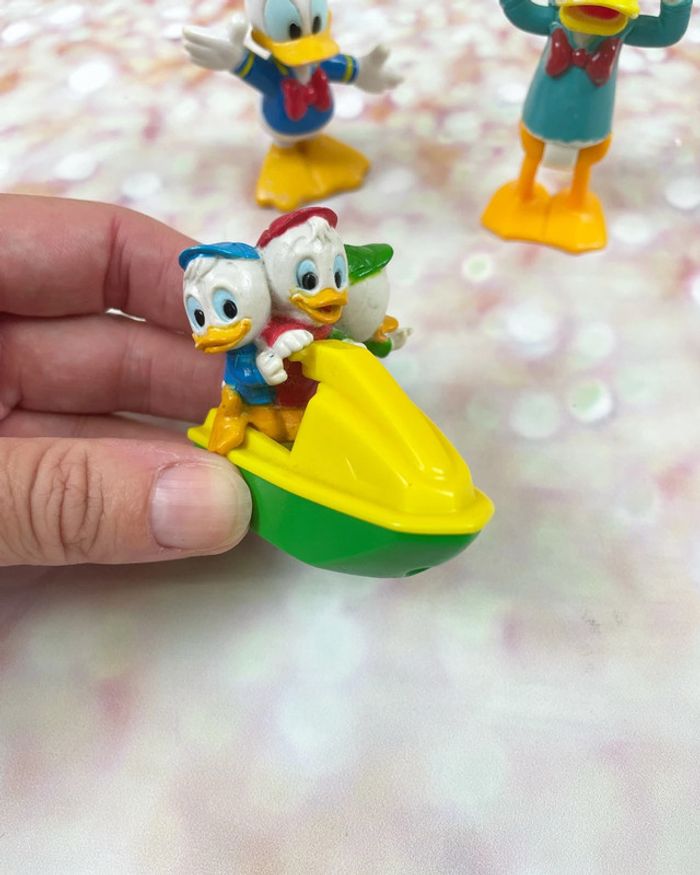 Lot de jouets figurines Vintage Disney Donald, Picsou, riri fifi & loulou - photo numéro 2