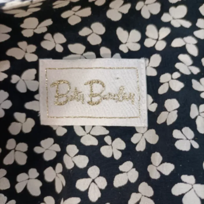 Ensemble vintage fleuri Paris 100 % viscose, jupe midi et veste boutonnée Betty Barclay 42 A1134 - photo numéro 15