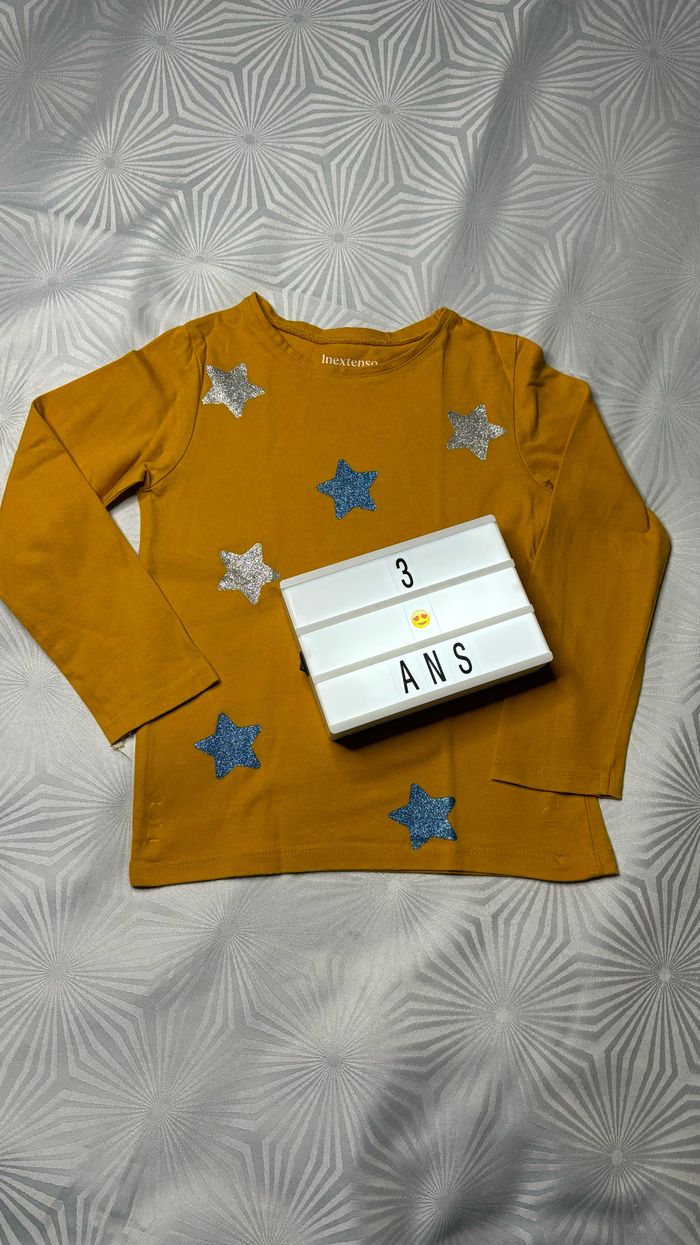 Tee-shirt manches longues 3 ans In extenso