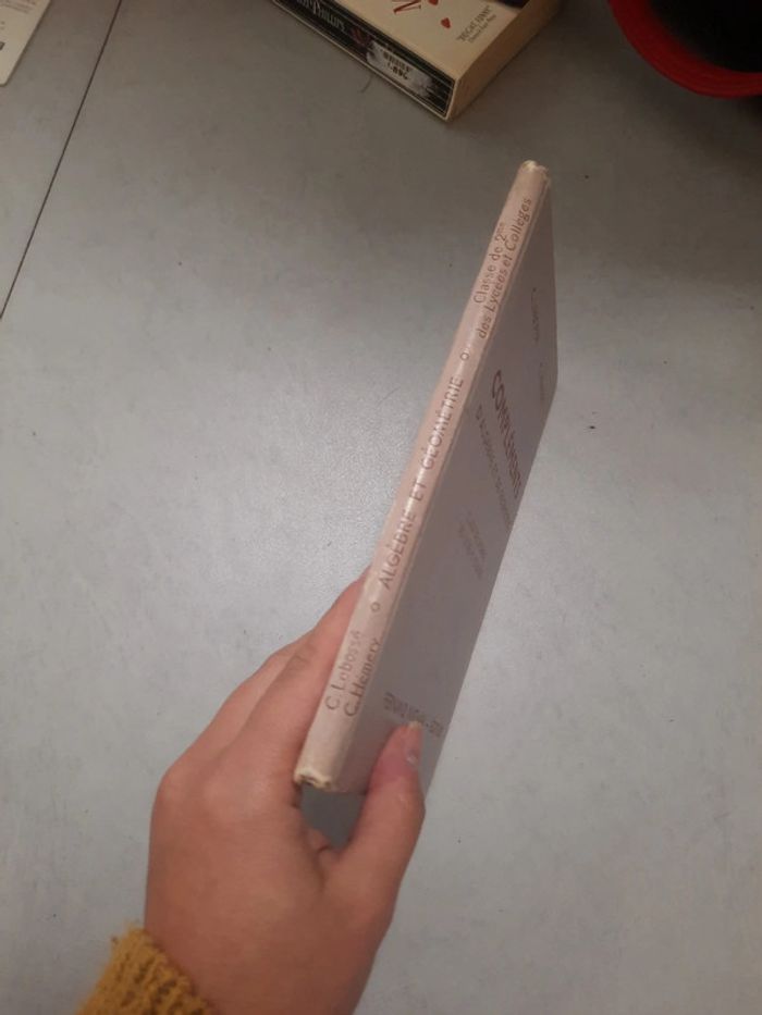 2 livre complèment d'algèbre et géométrie et poésie - photo numéro 4