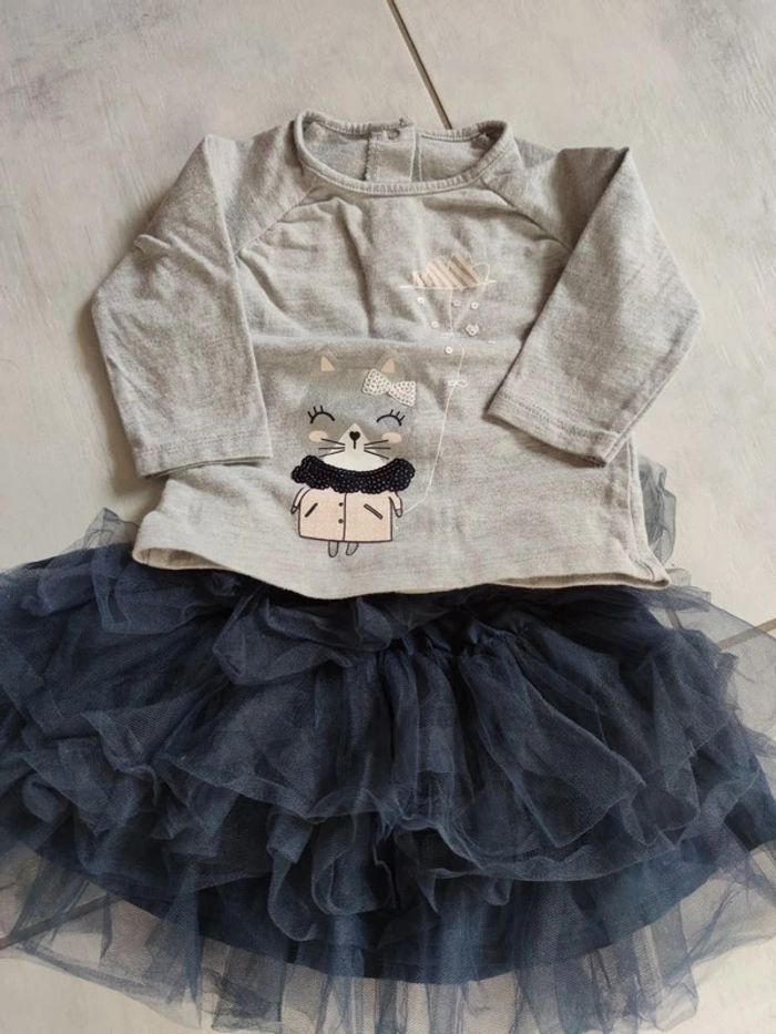 Lot 6 mois fêtes tulle - photo numéro 4