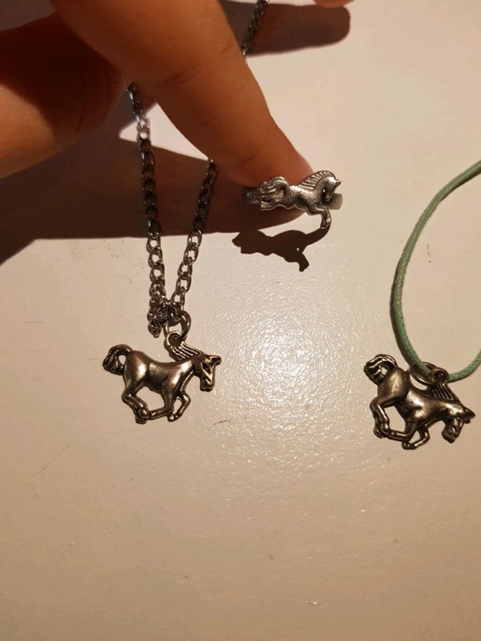 Collier + bracelet + bague - photo numéro 2