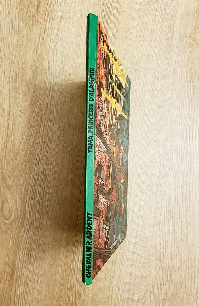 BD Chevalier Ardent Tome 17 : Yama, Princesse d’Alampur (1989) Bande Dessinée Édition Originale - photo numéro 3