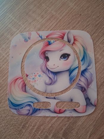 Stikers tonies 2 licorne 