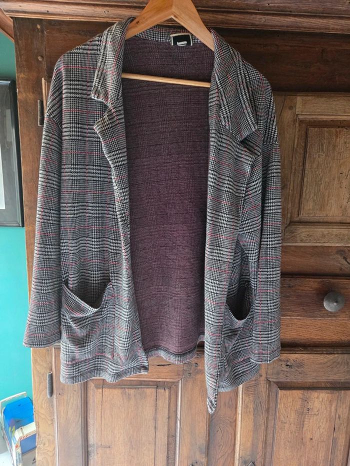 Veste a carreaux