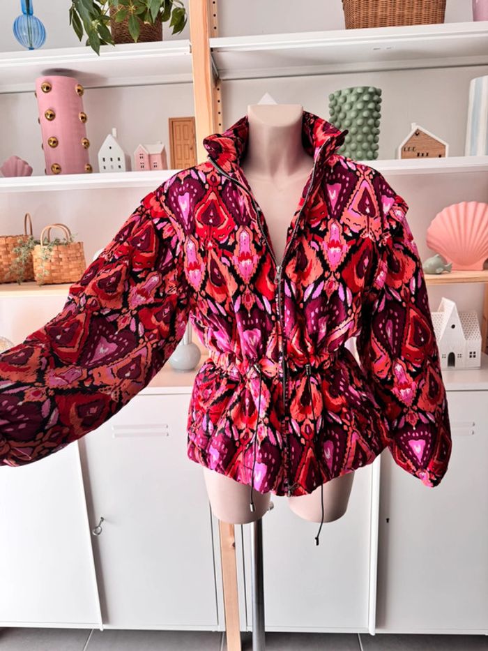 Manteau doudoune pop coloré