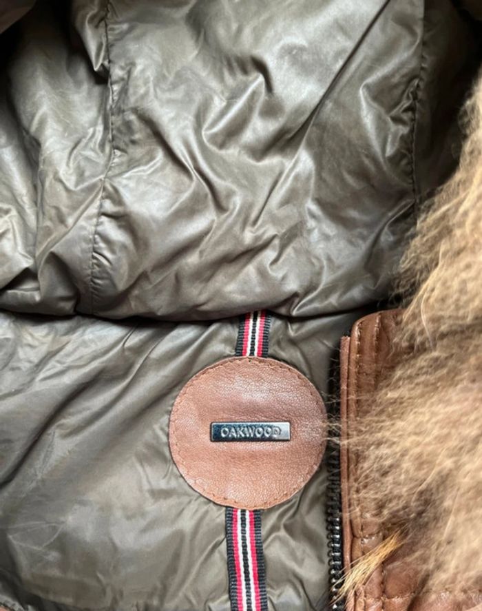 Doudoune cognac femme Oakwood taille S - photo numéro 3