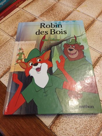 Livre Robin des bois walt disney