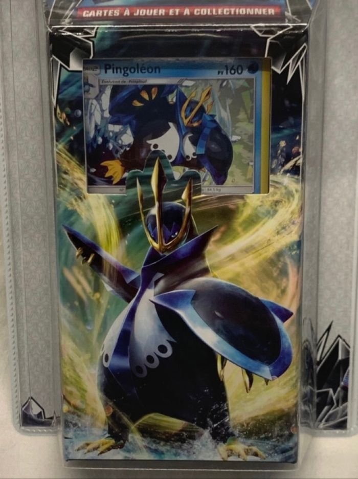 2 Deck Pokémon S&L Ultra Prisme Carchakrok + Pingoleon neufs scellés - photo numéro 4