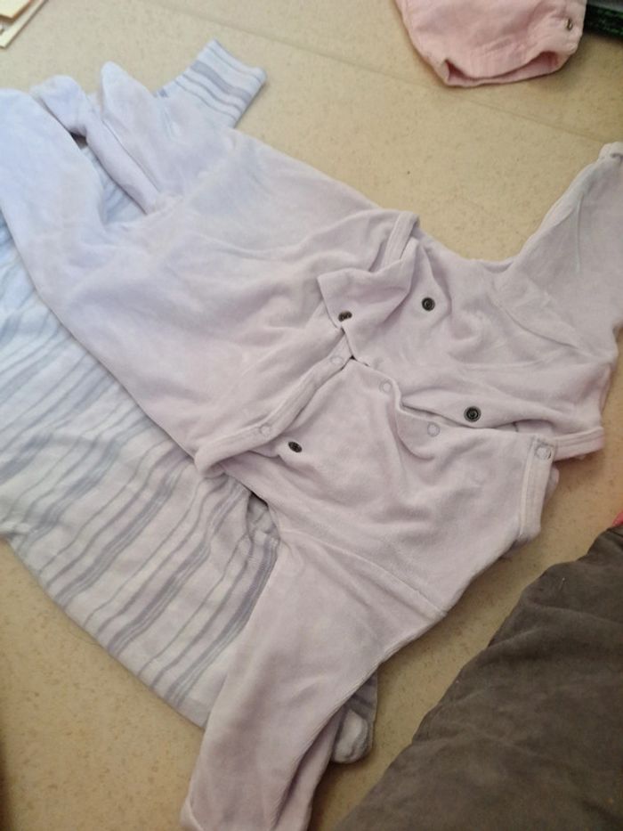 Lot de 2 pyjamas velour - photo numéro 5