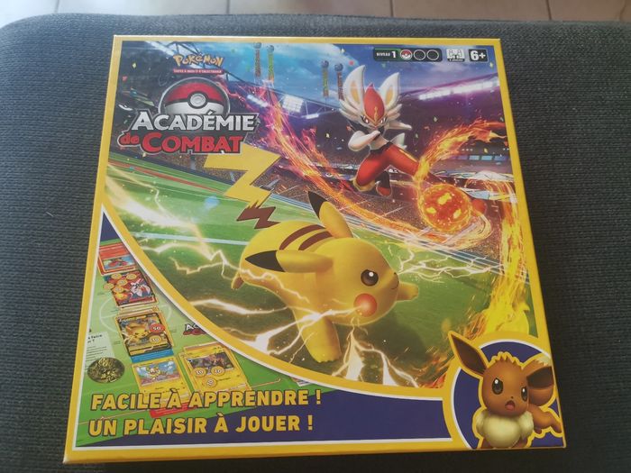 Jeu societe pokemon académie combat niveau 1