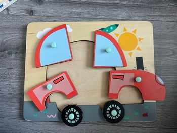 Premier puzzle - bois 6 pièces