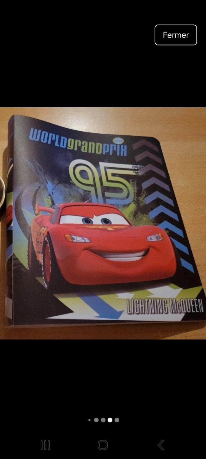 Classeur cars petit format - photo numéro 4