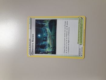 Cimetière Ancien carte Pokémon neuve