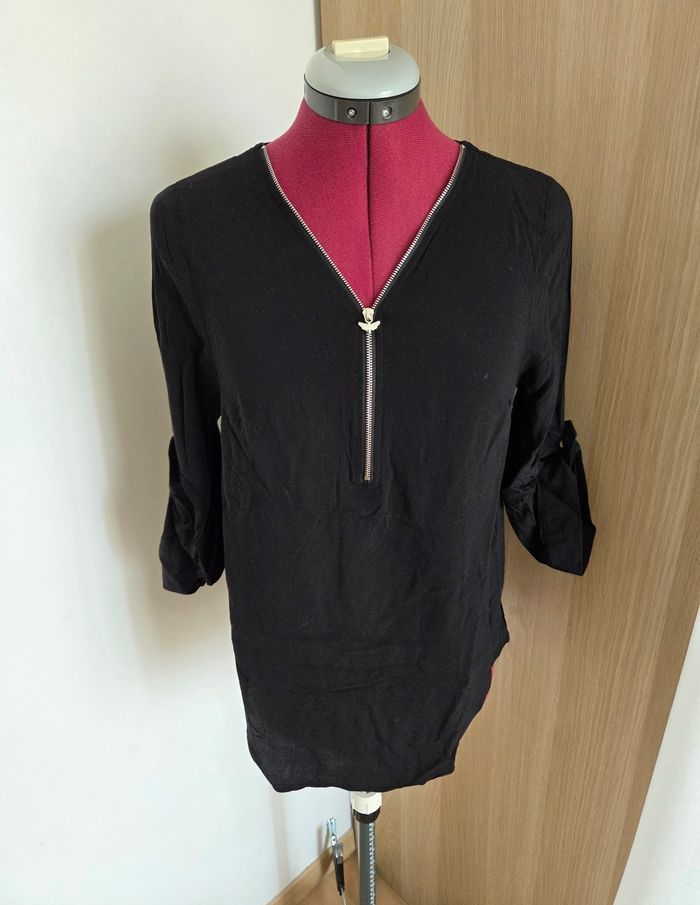 Blouse noire - taille 36 38 environ - LPB Woman