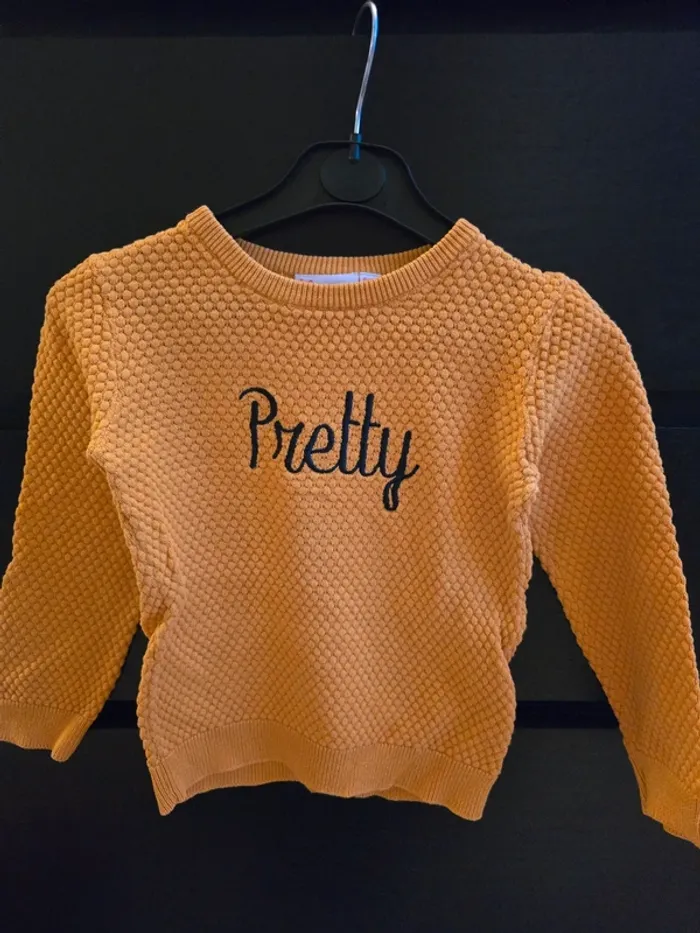 pull jaune Lili marelle