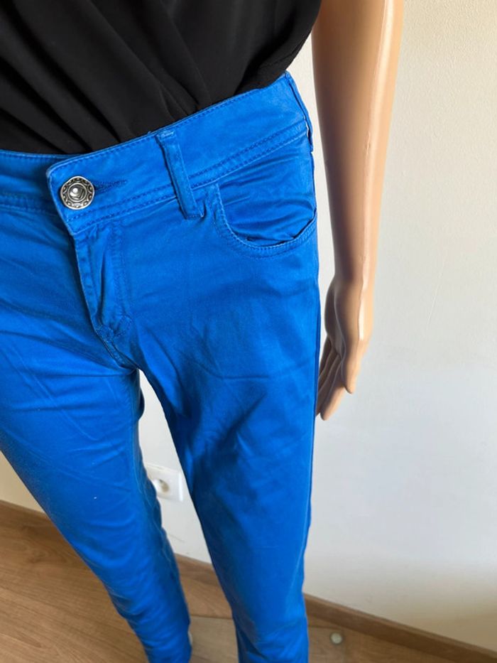 Pantalon bleu électrique Best Mountain taille 36 TBE - photo numéro 6