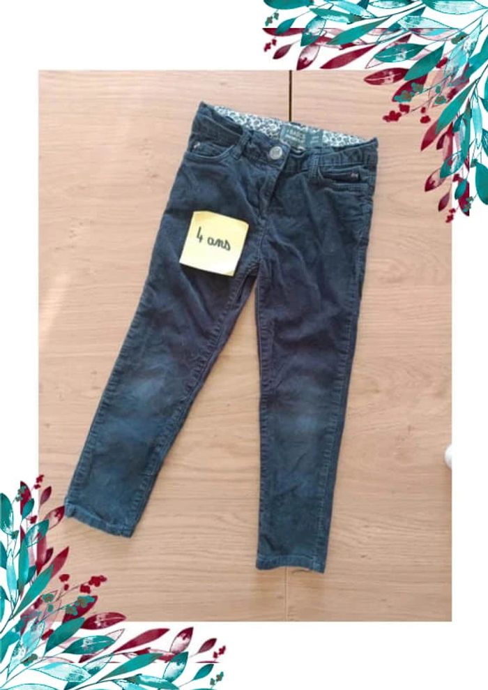 Pantalon fille 4 ans
