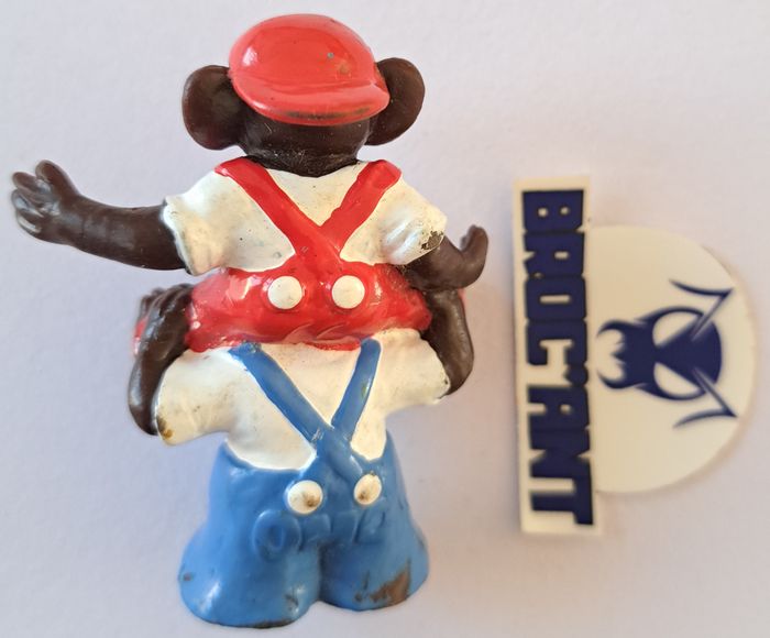 Ancienne figurine publicitaire singes lessive Omo - photo numéro 6