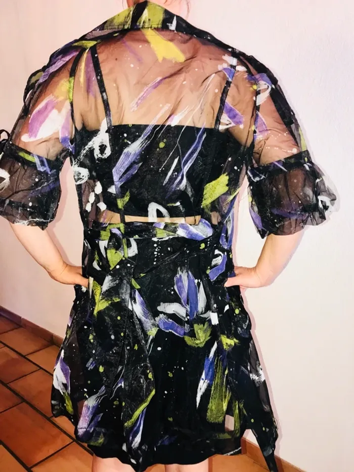 🦋Veste Étole papillon habillée🦋 - photo numéro 2