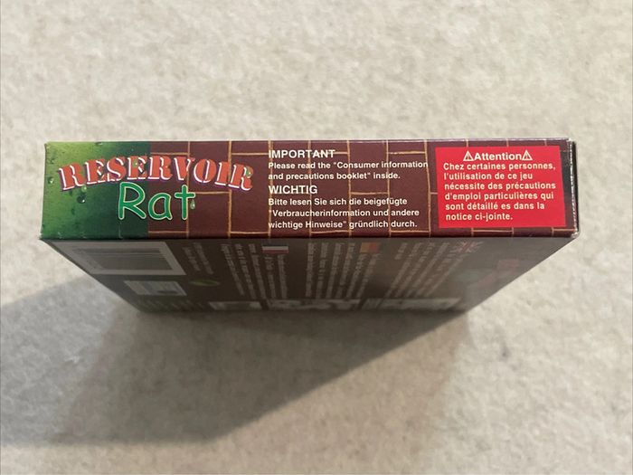 Reservoir Rat Jeu Nintendo Game Boy Complet FAH - photo numéro 3