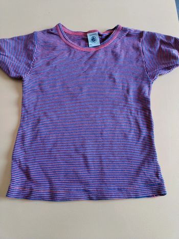 Tee-shirt petit bateau 3 ans P